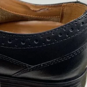 Clarks Kalden Edge Black Leather Oxford Shoes EU42.5 Clarks Kalden Edge Men main image 4